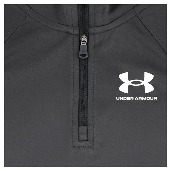 Under Armour Träningsset med dragkedja för pojkar (Grå/Svart) - Image 3