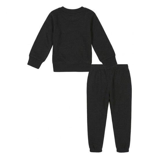 Under Armour Set med tröja och joggingbyxor med stort logo för pojkar (Svart/vit) - Image 2
