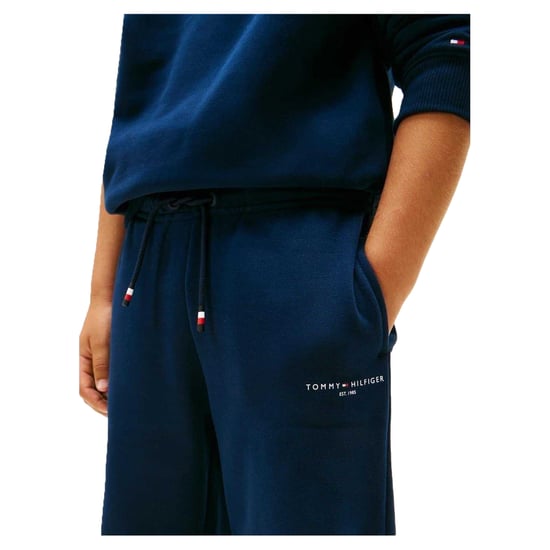 Tommy Hilfiger Långärmad matchande set med rund hals för barn (Marinblått) - Image 2