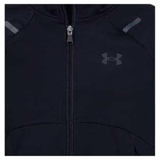 Under Armour Set med huvtröja och joggingbyxor för barn/barn (Svart) - Image 3