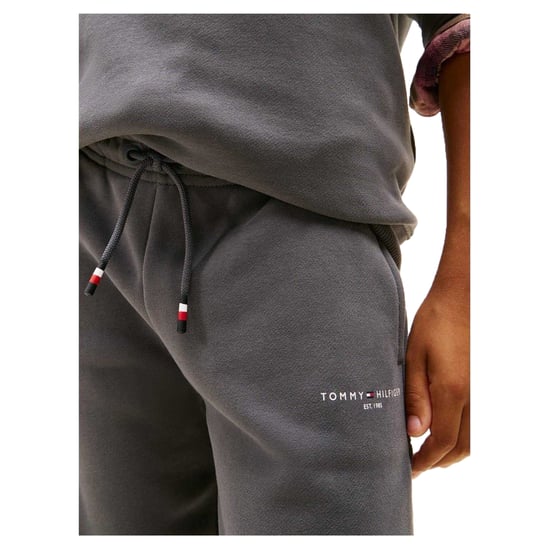 Tommy Hilfiger Långärmad matchande set med rund hals för barn (Tvättad svart) - Image 2