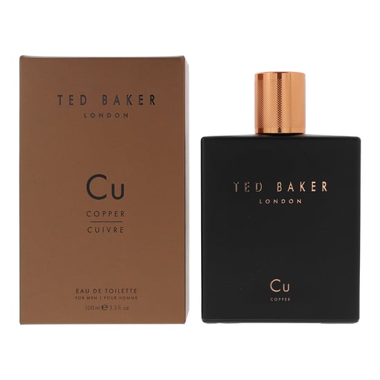 Ted Baker Tonics Cu Copper Eau De Toilette 100ml Spray for Him - Image 1