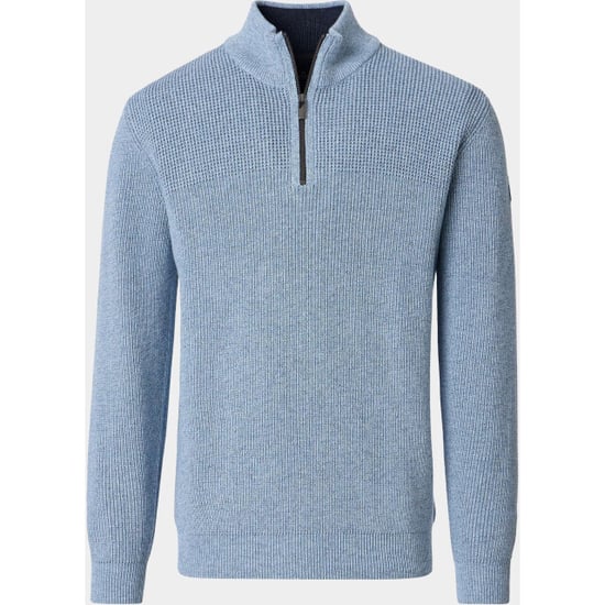 Casamoda Half-Zip Knitted Jumper 126280020/119 - Image 1