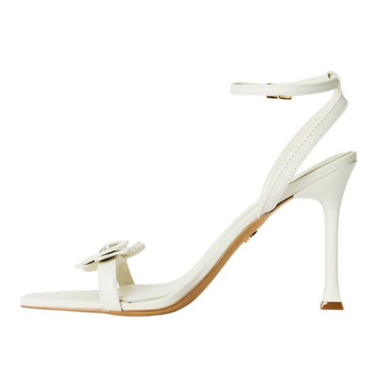 Aldo Dames-hoge hakken met slingback en bloemenprint van Daisylily (Wit) - Image 2
