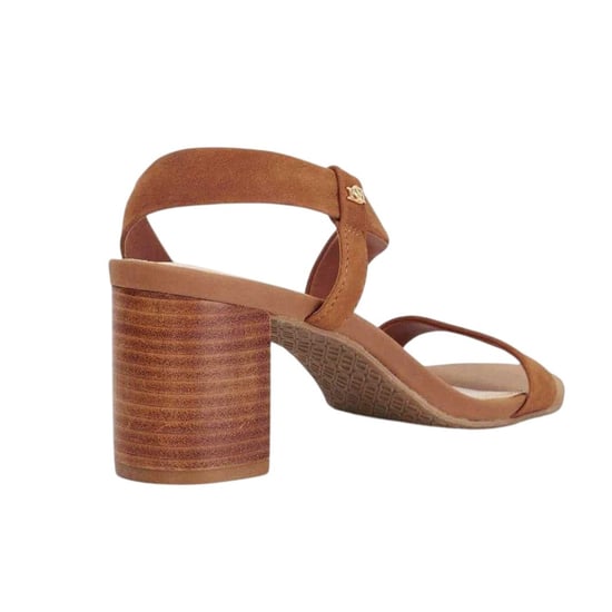 Dune London Sandaler för kvinnor med slingback och hög blockklack (Tan) - Image 2