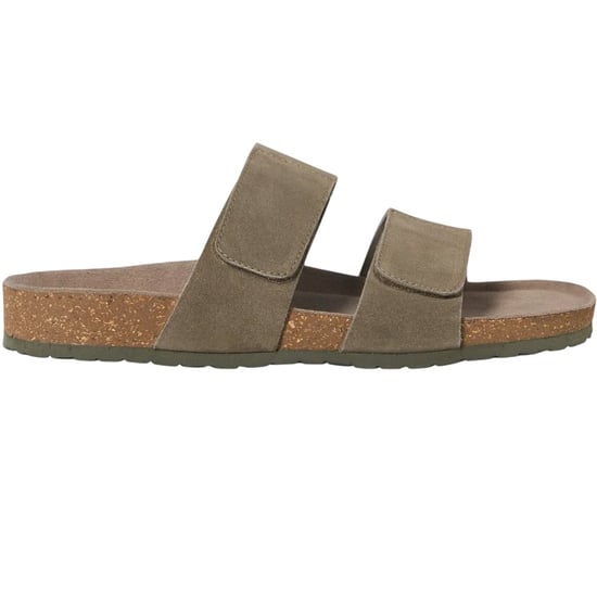 Jack And Jones Mens Malta Suede Sandals (Martini Olive) - Image 2