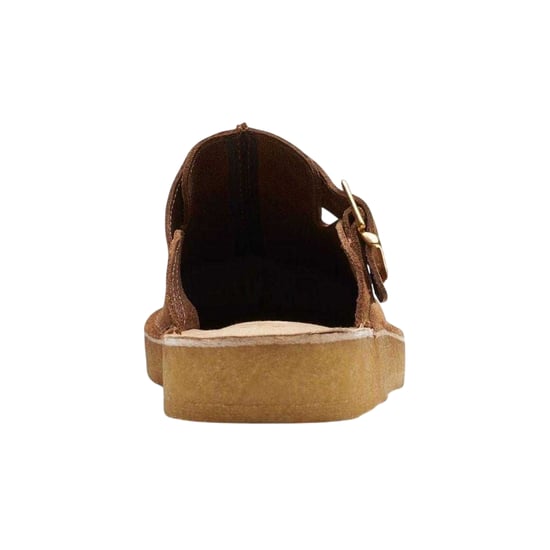 Clarks Originals Heren Trek suède muiltjes met open achterkant (Bruin) - Image 2