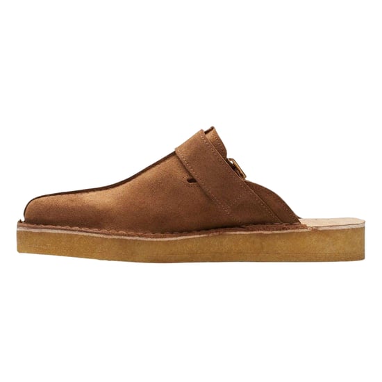 Clarks Originals Heren Trek suède muiltjes met open achterkant (Bruin) - Image 3
