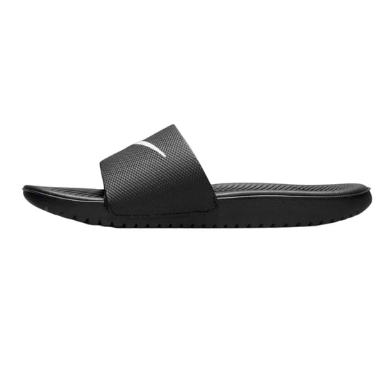 Nike Kinderen/Kids Kawa platte slippers met één bandje (Allemaal zwart) - Image 2