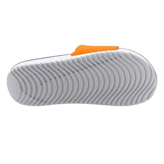 Nike Kinderen/Kids Kawa platte slippers met één bandje (Sinaasappelschil) - Image 4