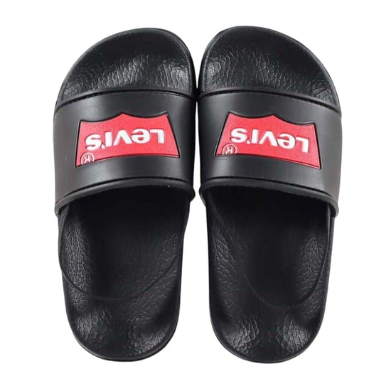 Levis Slippers met vleermuisvleugel-logo voor kinderen (Zwart) - Image 4