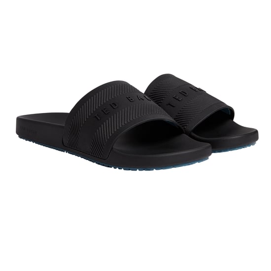 Ted Baker Heren-slippers met voorgevormd voetbed (Zwart) - Image 2
