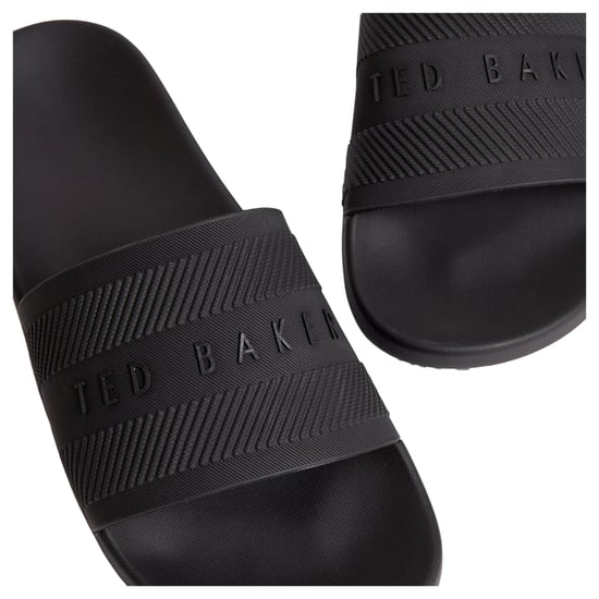 Ted Baker Heren-slippers met voorgevormd voetbed (Zwart) - Image 3