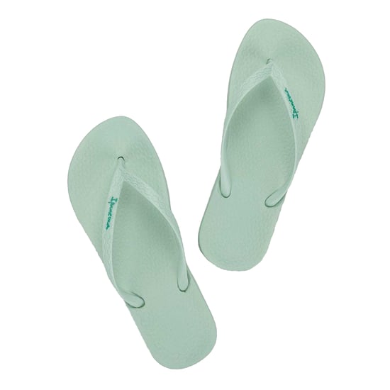Ipanema Womens/Ladies Anat Logo Flat Flip Flops (Green) - Image 2