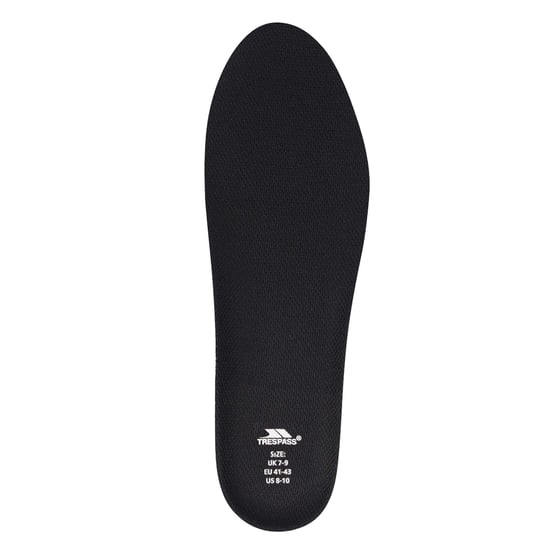 Trespass Unisex Pacerun-inlegzolen voor volwassenen (ZWART/BLAUW) - Image 1
