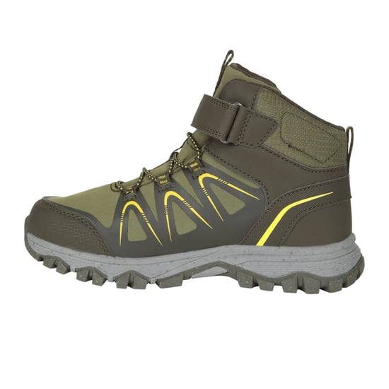 Mountain Warehouse Crossroad-wandelschoenen voor kinderen (Kaki Groen) - Image 3