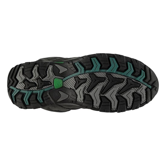 Karrimor Waterdichte wandelschoenen van leer voor kinderen/kleuters (Grijs/Teal) - Image 4