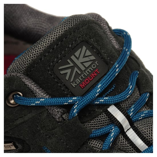 Karrimor Waterdichte wandelschoenen van leer voor kinderen/kleuters (Grijs/Teal) - Image 5