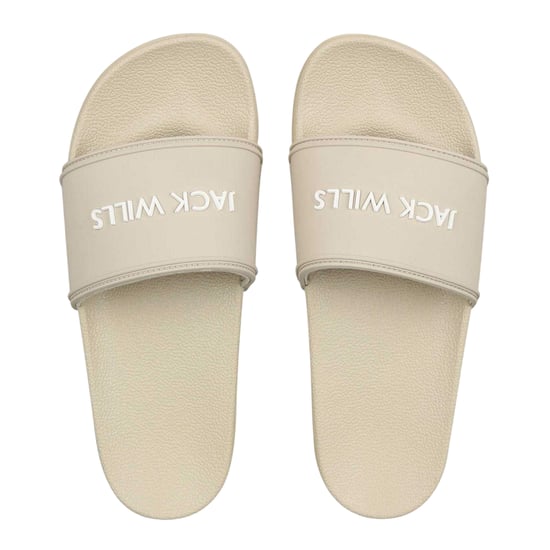 Jack Wills Sliders met herenlogo (Gebroken wit) - Image 3