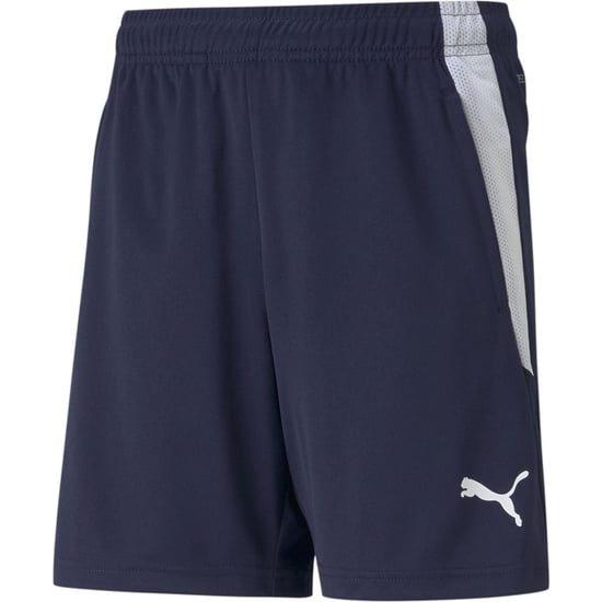 Puma Voetbalshorts voor het jeugdteam van de Liga (Peacoat/Wit) - Image 1