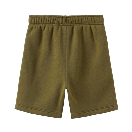 Slazenger Fleece-short voor kinderen (Khaki) - Image 2