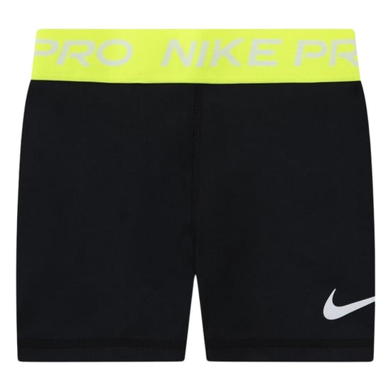 Nike Sportieve compressieshorts voor meisjes (Zwart/Volt) - Image 1