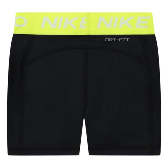 Nike Sportieve compressieshorts voor meisjes (Zwart/Volt) - Image 2
