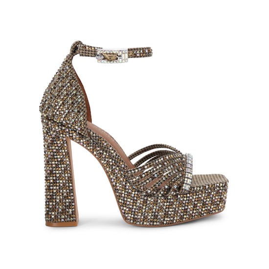 Kurt Geiger London Crystal Strap Platform Sandals - Image 1