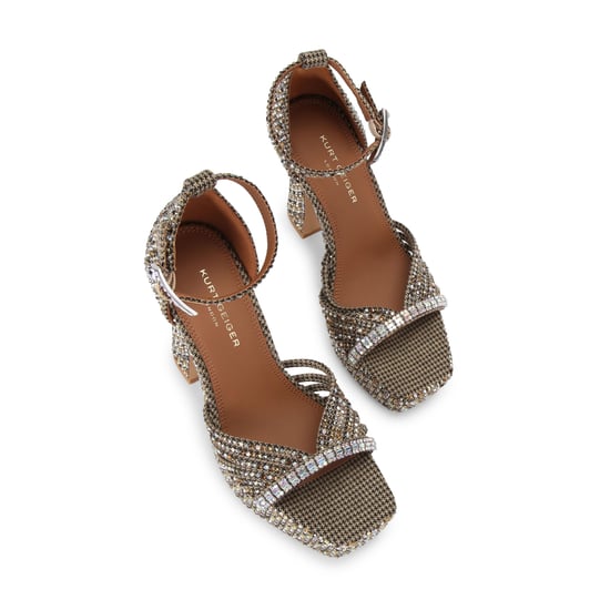 Kurt Geiger London Crystal Strap Platform Sandals - Image 2