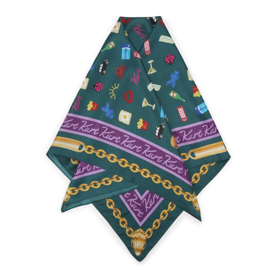 Kurt Geiger London Lg Square Scarf - Image 1