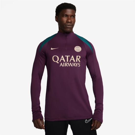 Men's Nike Paris Saint Ger in Bordeaux/Bord - Image 1