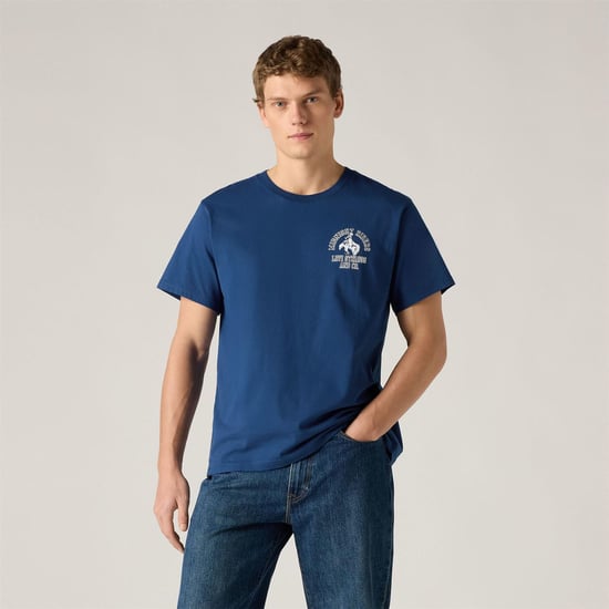 Men's Levis Relaxed Fit lg in NAVY POENY BODY - Image 2