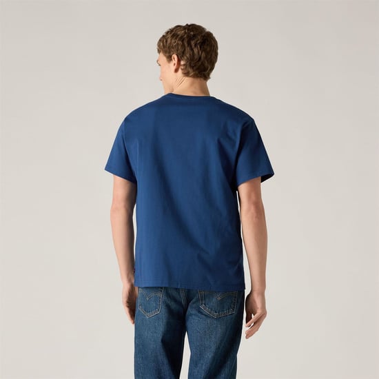 Men's Levis Relaxed Fit lg in NAVY POENY BODY - Image 3
