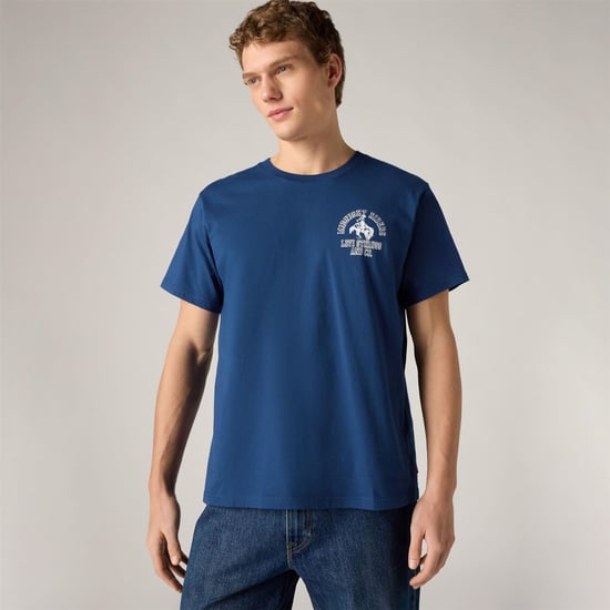Men's Levis Relaxed Fit lg in NAVY POENY BODY - Image 5