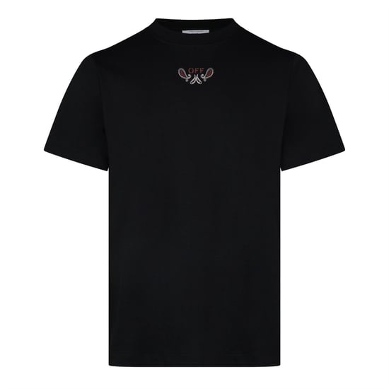Men's Off White Off Bandana Arrow sl in Black - Image 1