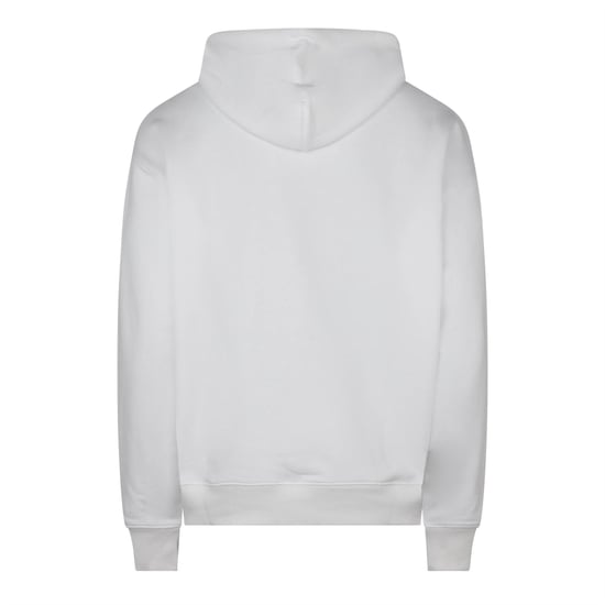 Men's Off White Off Off Stamp Hoodie in White - Image 2