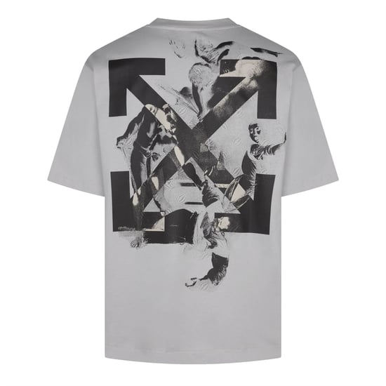 Men's Off White Off Martyrdom Arrow in Light Stone - Image 2