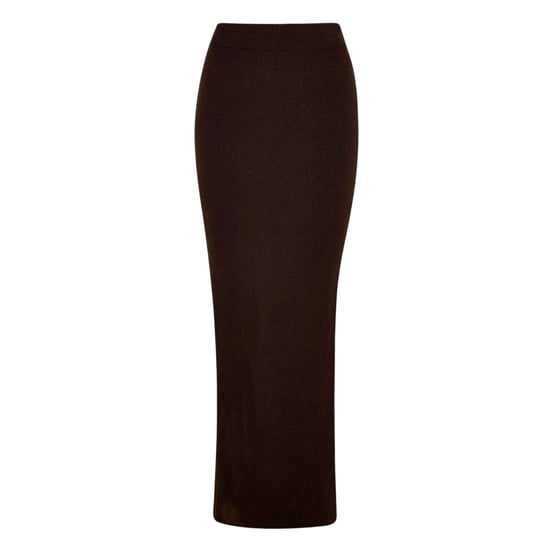 Jack Wills Dames/Dames Gebreide Maxi Rok (Cacao) - Image 2