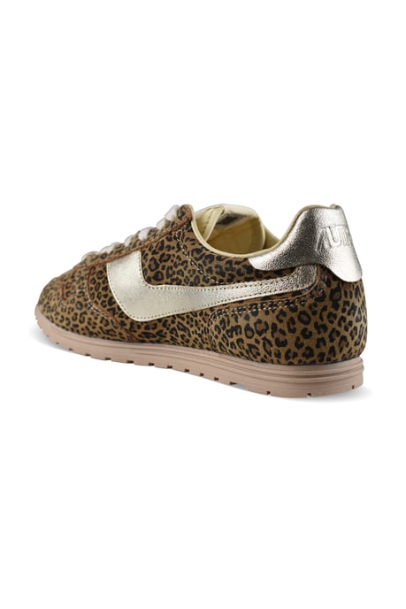 Autry Windspin Leopard Low Sneakers Brun - Image 3
