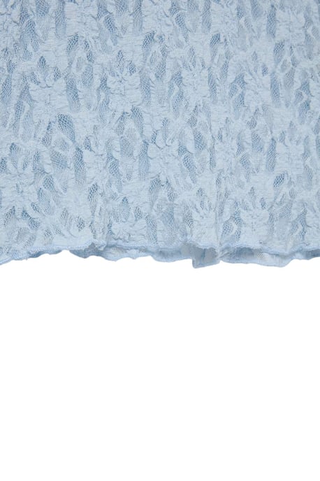 TRENDYOLMİLLA Dames Donkerblauw Effen Lang Getailleerd Blouses - Image 2