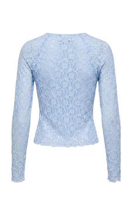TRENDYOLMİLLA Dames Donkerblauw Effen Lang Getailleerd Blouses - Image 3