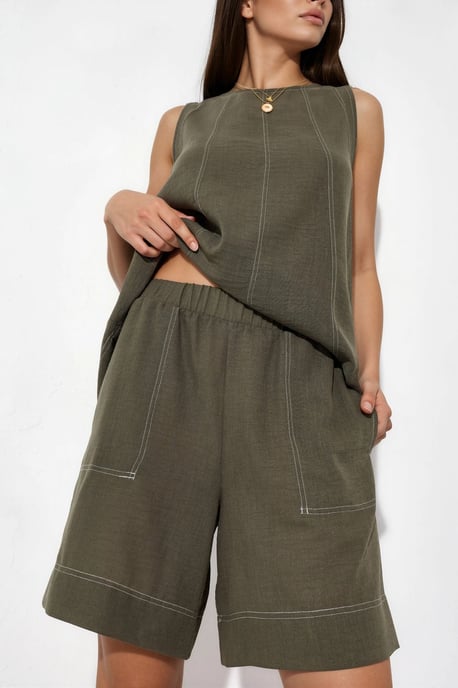 Stitch Detail Relax Fit Co-ord Set - Image 6