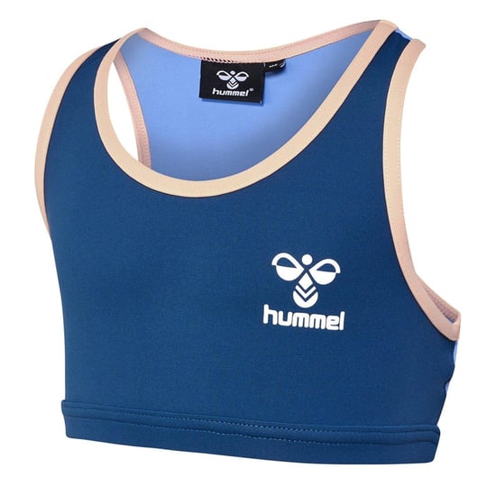 Hummel Tweedelig zwempak met kleurblokken voor meisjes (Donkere Denim) - Image 4