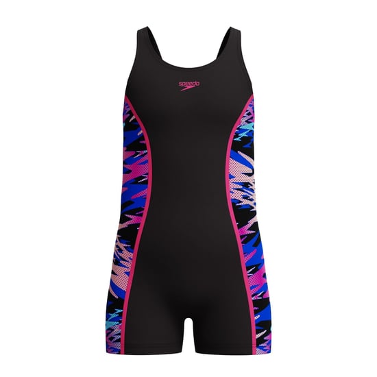 Speedo Hyperboom Splice-pantser voor meisjes (Zwart/roze) - Image 3