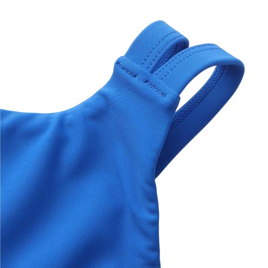 Slazenger Eendelig meisjeszwempak met gekruiste bandjes op de rug (Kobalt) - Image 4