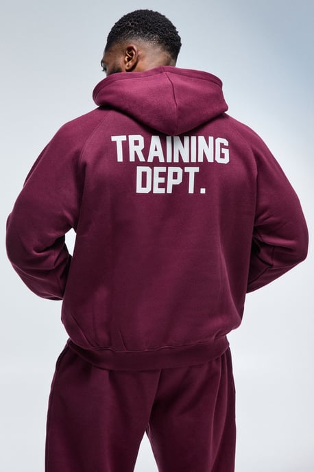 Training Dept Oversized Boxy Hoodie - Image 1