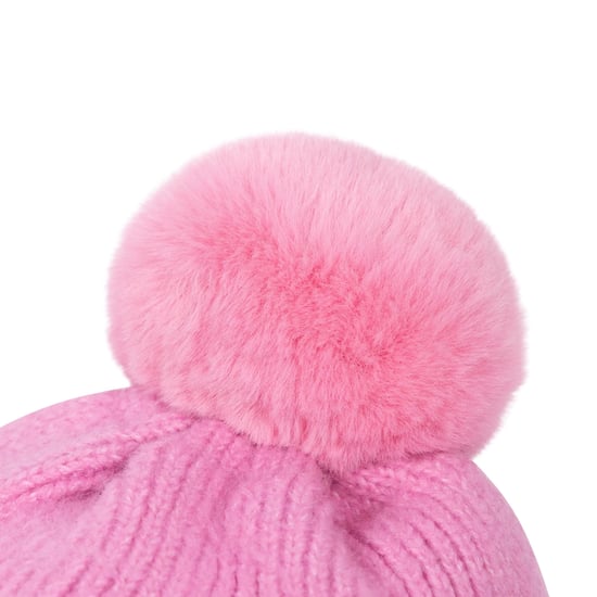 Trespass Girls Magic Horn Fleece Lined Beanie (Light Pink) - Image 4