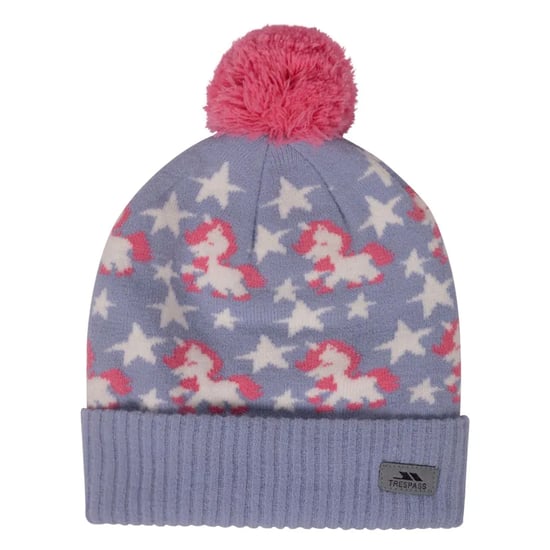 Trespass Childrens/Kids Lirita Unicorn Beanie (Light Blue) - Image 3