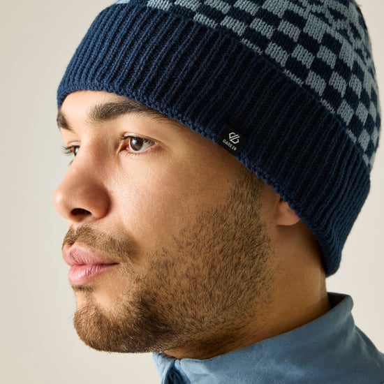 Dare 2B Mens Pom Pom Bobble Hat (Navy) - Image 5