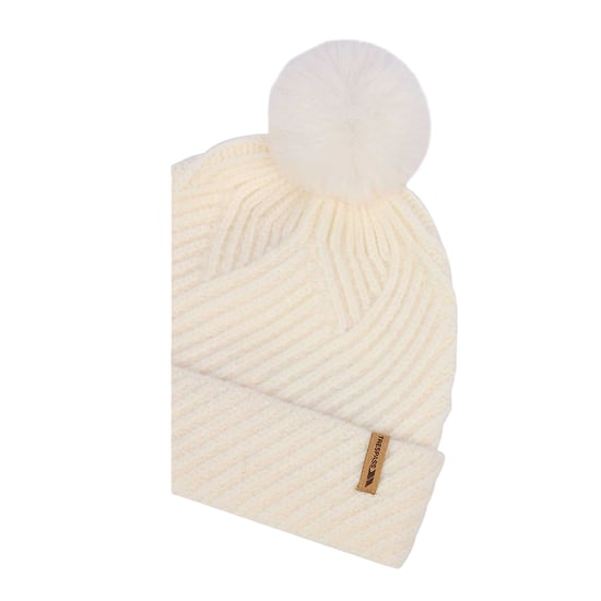 Trespass Anala gebreide muts voor dames (Ghost) - Image 3